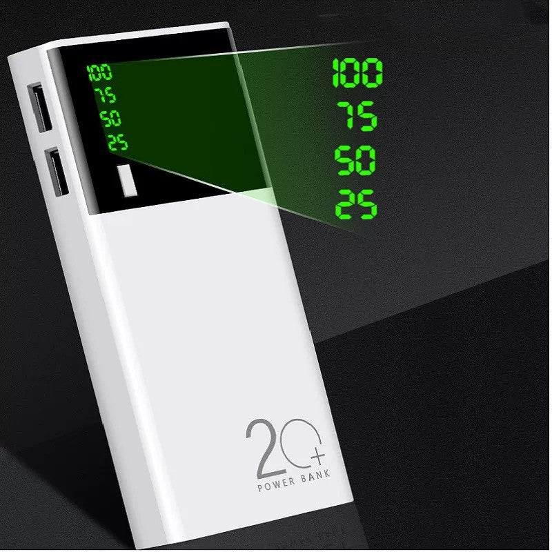 20000mAh Power Bank – High-Capacity Customized Portable Fast Charger
