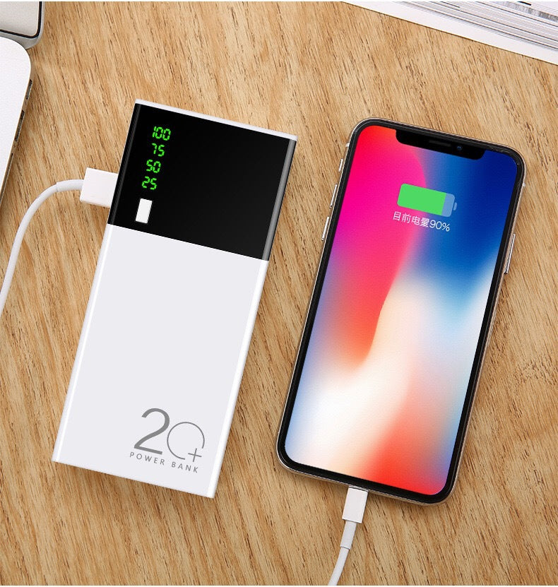 20000mAh Power Bank – High-Capacity Customized Portable Fast Charger