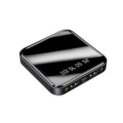 Mini Power Bank 20000mAh – Portable Mirror Digital Display Fast Charger